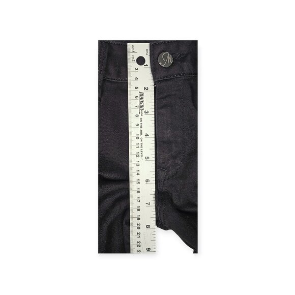 Mavi Jeans "Alexa" Mid-Rise Skinny Jeans - Black Stretch Denim - Picture 6 of 12